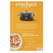 Crock-Pot® 7-Quart Manual Slow Cooker, Black