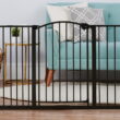 Regalo 58" Extra Wide Arched Decor Baby Safety Gate, Extra Wide Gate
