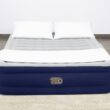 Bestway Tritech 15 in. Multicolor Antimicrobial Coating Air Mattress with Built-in AC Pump, Queen