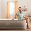 Intex Dura-Beam 20" Thick PremAire ThermaLux Airbed Mattress with Digital Built-in Comfort Pump, Queen