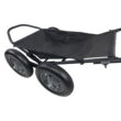 Hawk Hunting Crawler 500 Pound Capacity Foldable Multi Use Game Recovery Hunting Game Cart, Black