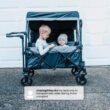 Little Folks by Delta Children City Wagon Cruiser Stroller, Black Little Folks by Delta Children City Wagon Cruiser Stroller, Black