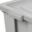 Sterilite Tuff1 30 Gal Plastic Storage Tote Container Bin w/ Lid (8 Pack)