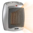Lasko 1500W Electric Ceramic Space Heater with Adjustable Thermostat, 754200, Silver Lasko 1500W Electric Ceramic Space Heater with Adjustable Thermostat, 754200, Silver
