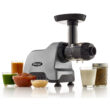 Omega Compact Slow Speed Multi-Purpose Nutrition Center Juicer, Silver, CNC80S