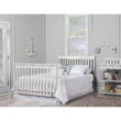 Dream On Me Ashton Convertible 5-in-1 Crib, White