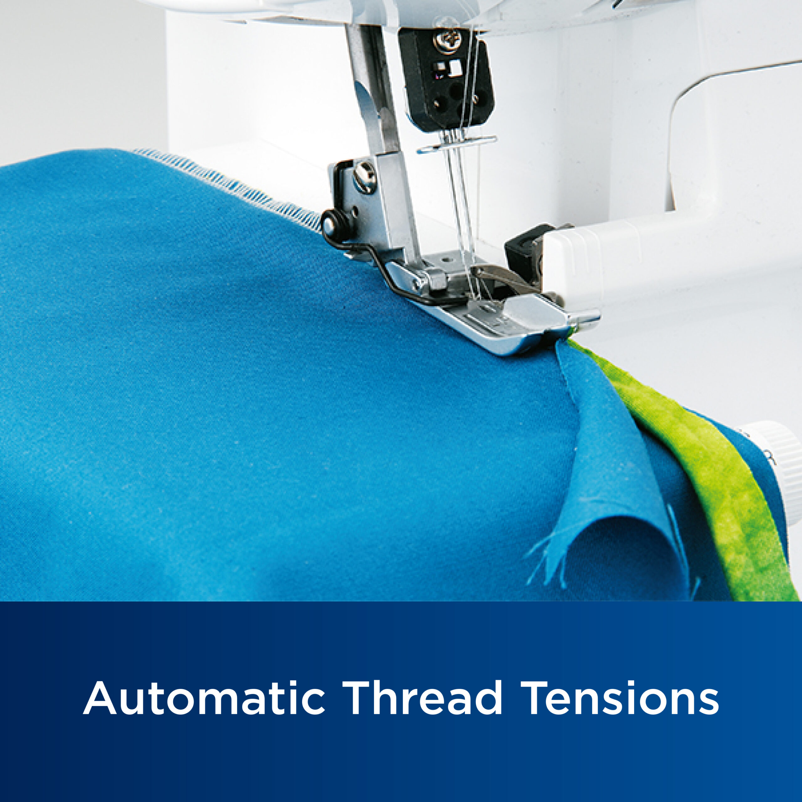 Brother 1034D 3 or 4 Thread Serger with Easy Lay In Threading, White Brother 1034D 3 or 4 Thread Serger with Easy Lay In Threading, White - Image 6