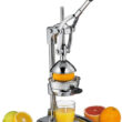 Cilio Commercial Silver Citrus Juicer Hand Press Fruit Extractor Stainless Steel 2