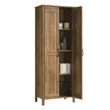 Sand & Stable Colton 27.12'' Wide 4 - Shelf Storage Cabinet - Rural Pine