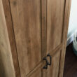Sand & Stable Colton 27.12'' Wide 4 - Shelf Storage Cabinet - Rural Pine