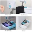 NEX Indigo Blue Modern Crafting Sewing Machine with 12 Built-In Stitches NEX Indigo Blue Modern Crafting Sewing Machine with 12 Built-In Stitches
