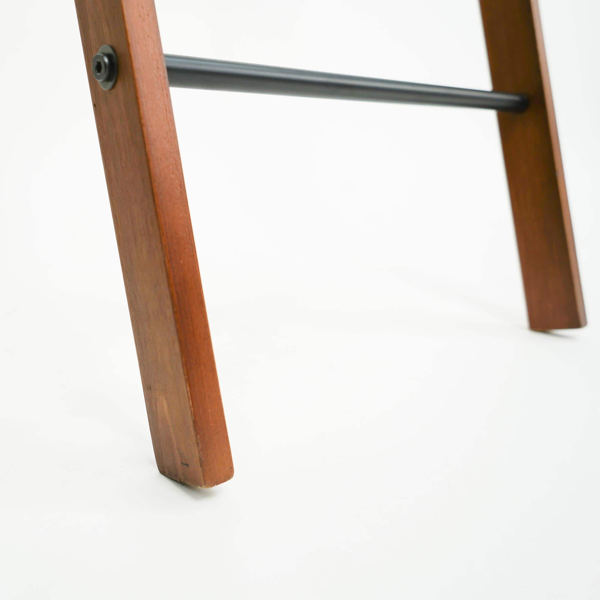 6.4ft. Metal & Wood Decorative Leaning Ladder 6.4ft. Metal & Wood Decorative Leaning Ladder - Image 5
