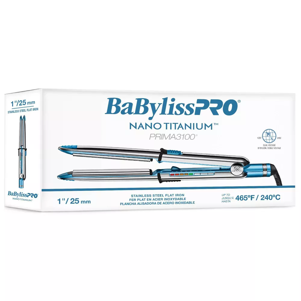 BaBylissPRO Nano Titanium 1/2" Straightener BaBylissPRO Nano Titanium 1/2" Straightener - Image 8