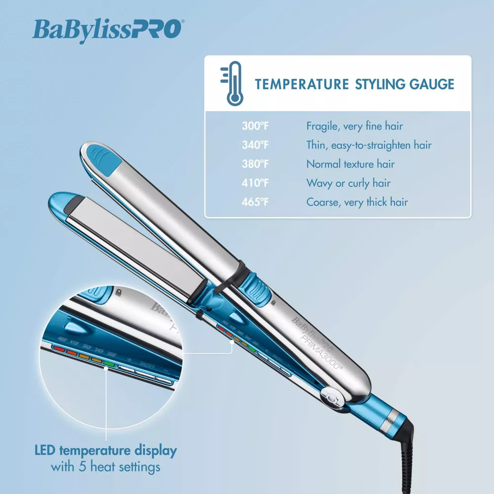 BaBylissPRO Nano Titanium 1/2" Straightener BaBylissPRO Nano Titanium 1/2" Straightener - Image 5