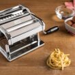 MARCATO Atlas 150 Pasta Machine, Made in Italy, Includes Cutter, Hand Crank, and Instructions, 150 mm, Stainless Steel MARCATO Atlas 150 Pasta Machine, Made in Italy, Includes Cutter, Hand Crank, and Instructions, 150 mm, Stainless Steel s3