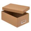 12 Pack: Kraft Memory Box by Simply Tidy™