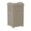 Wicker Hideaway 30 Gallon Trash Can