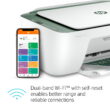 HP DeskJet 2742e Wireless Color All-in-One Inkjet Printer (Green Matcha) with 6 months Instant Ink Included with HP+