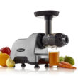 Omega Compact Slow Speed Multi-Purpose Nutrition Center Juicer, Silver, CNC80S