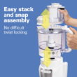 Hamilton Beach Stack & Snap Food Processor, 12 Cup Capacity, 70729