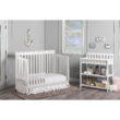 Dream On Me Ashton Convertible 5-in-1 Crib, White