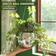 6inch Disco Ball Planter Disco Planter for Indoor Plants Disco Ball Plant Hanger Pots