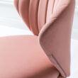 14 Karat Home Luna Wingback Chair, Pink