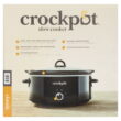Crock-Pot® 7-Quart Manual Slow Cooker, Black