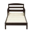 Baby Relax Jackson Kids Wood Toddler Bed with Safety Guardrails, Espresso Baby Relax Jackson Kids Wood Toddler Bed with Safety Guardrails, Espresso