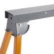 BORA 1000646445 36 in. Steel Folding Metal Saw horse (1-Pair)