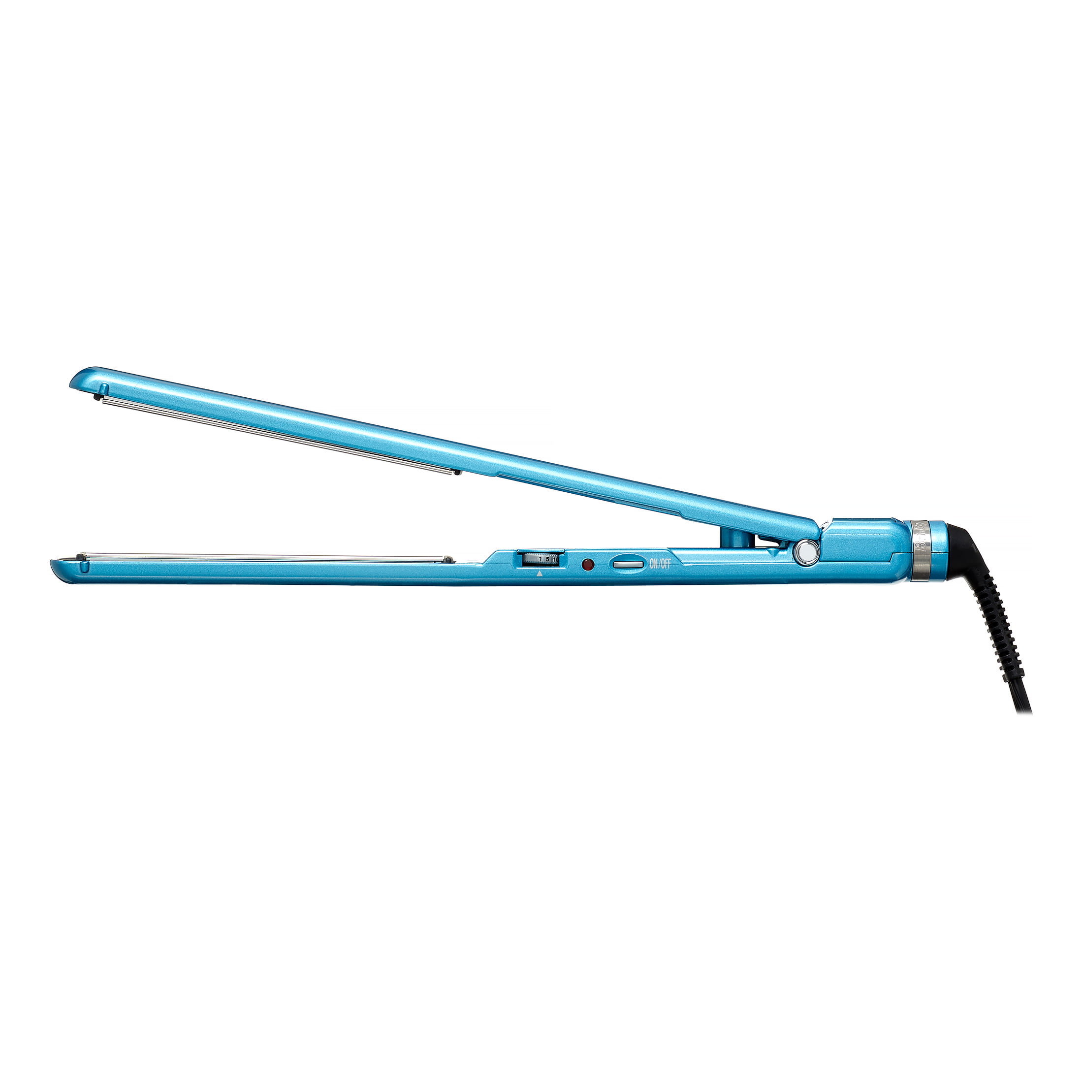 BaBylissPRO Nano Titanium Ultra Thin 1" Flat Iron Hair Straightener, Blue BaBylissPRO Nano Titanium Ultra Thin 1" Flat Iron Hair Straightener, Blue