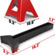 Big Red 6 Ton Jack Stands Double Locking Jack Stand, Red, W4602A, 1 Pair
