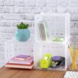 Sterilite Convenient Mini Square Small Storage Organizing Crate, Clear (36 Pack)