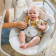 Ingenuity Soothe 'n Delight 6-Speed Portable Baby Swing with Music - Cuddle Lamb (Unisex)