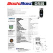 Wastemaid 1/2 HP Economy Garbage Disposal 10-US-WM-058-3B