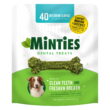 MINTIES Dog Dental Bone Treats, Dental Chews for Medium/Large Dogs over 40lbs, 40 Count