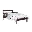 Baby Relax Jackson Kids Wood Toddler Bed with Safety Guardrails, Espresso Baby Relax Jackson Kids Wood Toddler Bed with Safety Guardrails, Espresso
