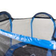 Bounce Pro 7-Foot My First Trampoline Hexagon (Ages 3-10) for Kids, Blue/Green