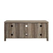 Woven Paths Modern Farmhouse Barn Door TV Stand for TVs up to 65", Grey Wash Woven Paths Modern Farmhouse Barn Door TV Stand for TVs up to 65", Grey Wash
