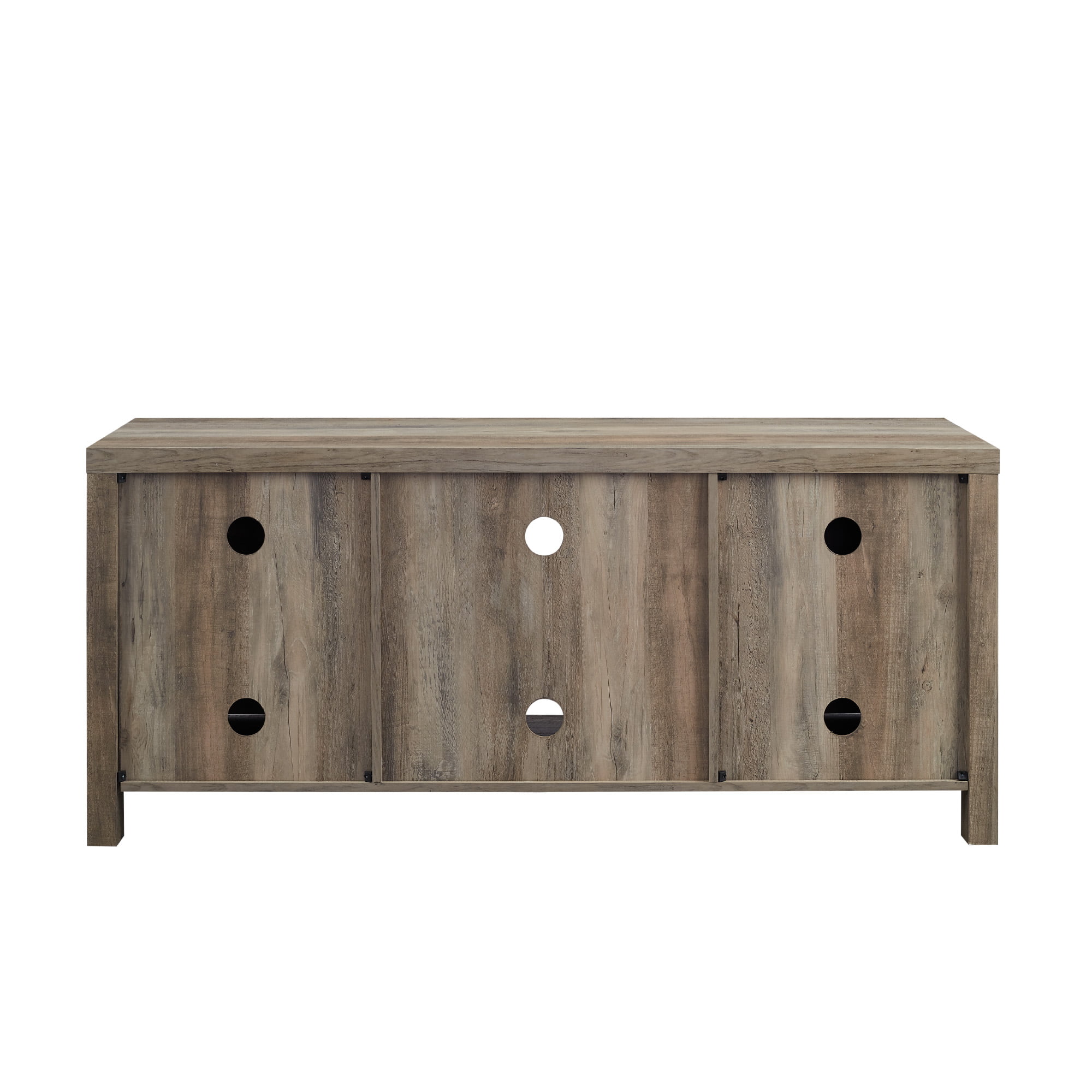 Woven Paths Modern Farmhouse Barn Door TV Stand for TVs up to 65", Grey Wash Woven Paths Modern Farmhouse Barn Door TV Stand for TVs up to 65", Grey Wash - Image 8