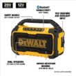 DEWALT DCR010WDCB230C 20V MAX Bluetooth Speaker, (1) 20V MAX Compact Lithium-Ion 3.0Ah Battery, and 12V-20V MAX Charger