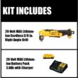 DEWALT DCB230CW740B 20V MAX Cordless 3/8 in. Right Angle Drill/Driver and (1) 20V 3.0Ah Battery and Charger