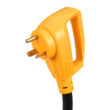 Camco Heavy-Duty RV Extension Cord with PowerGrip Handles, 25-Foot, 30-Amp,10-Gauge - Multicolor (55191)