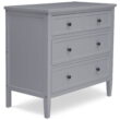 Delta Children Epic 3-Drawer Dresser, Grey