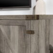 Woven Paths Modern Farmhouse Barn Door TV Stand for TVs up to 65", Grey Wash Woven Paths Modern Farmhouse Barn Door TV Stand for TVs up to 65", Grey Wash