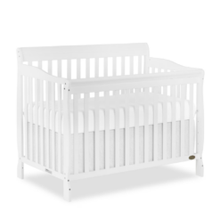 Dream On Me Ashton Convertible 5-in-1 Crib, White