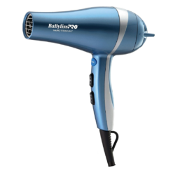 BaBylissPRO Nano Titanium Lightweight Ionic Hair Dryers, Blue