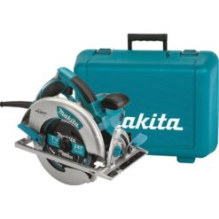 Makita 868926 15 Amp 7-1/4 in. Corded Lightweight Magnesium Circular Saw with LED Light, Dust Blower, 24T Carbide blade, Hard Case