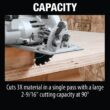 Makita XSR01PT 18V X2 LXT 5.0Ah Lithium-Ion (36V) Brushless Cordless Rear Handle 7-1/4 in. Circular Saw Kit