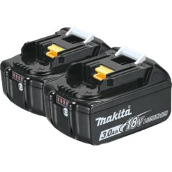 Makita 851283 18V LXT Lithium-Ion High Capacity Battery Pack 3.0Ah with Fuel Gauge (2-Pack)